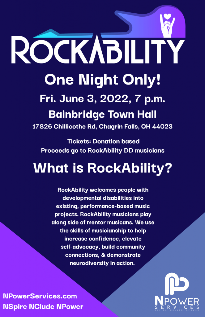 RockAbility Performance Poster