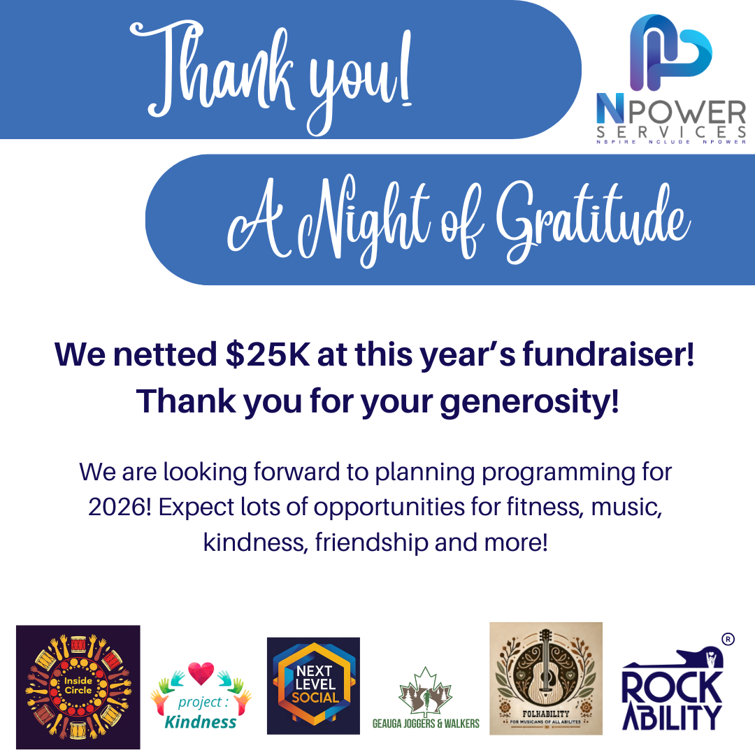 Net from fundraiser 25K